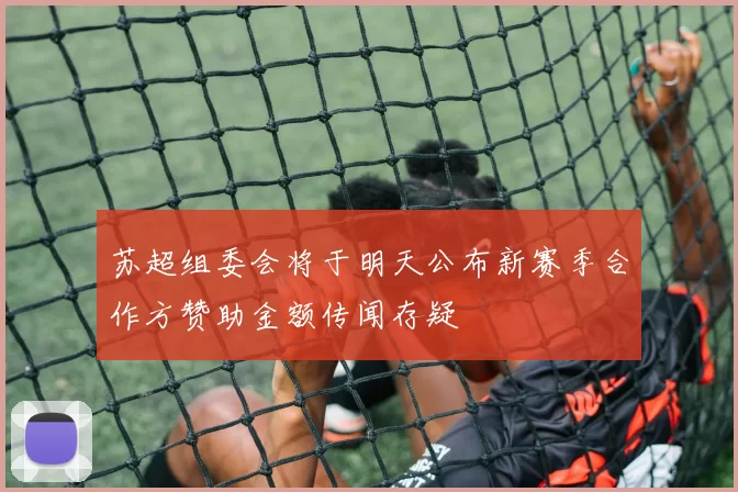 苏超组委会将于明天公布新赛季合作方赞助金额传闻存疑